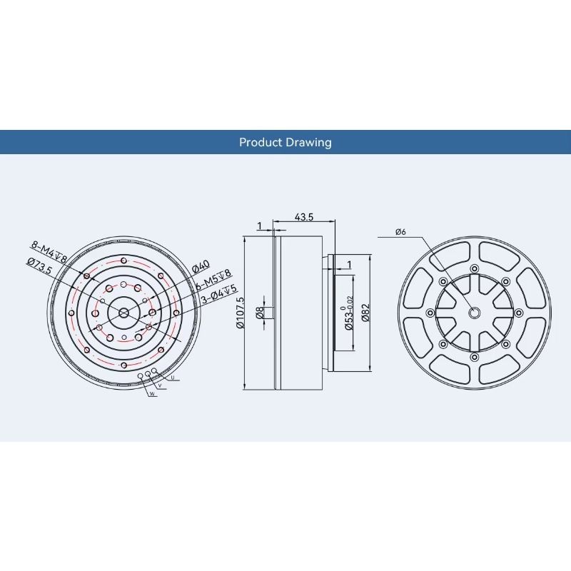 Motor Actuador de Robot con En - Bldc Planetary Gear Motor 48V High Torque reseña y precio